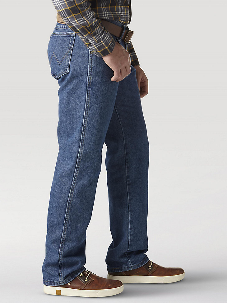NWT Wrangler 35001 GS or MW Denim Men's Jeans Multiple Sizes Medium Blue or Gulf 