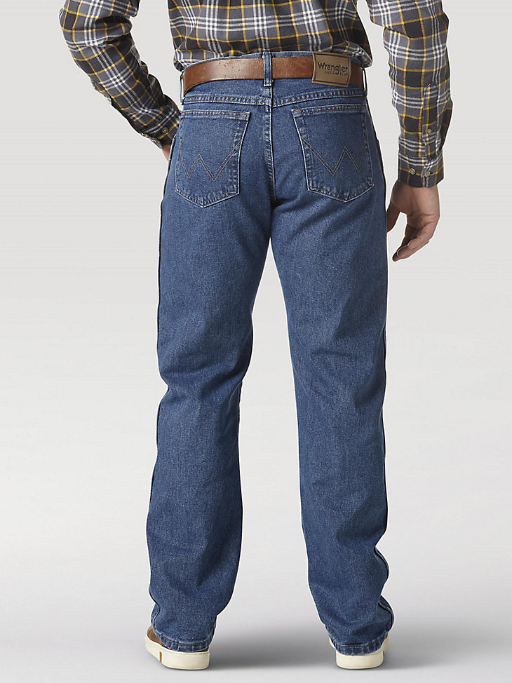 Top 64+ imagen wrangler relaxed straight jeans
