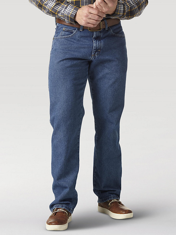 Wrangler Mens Big & Tall Rugged Wear Regular-Fit Stretch Jean 