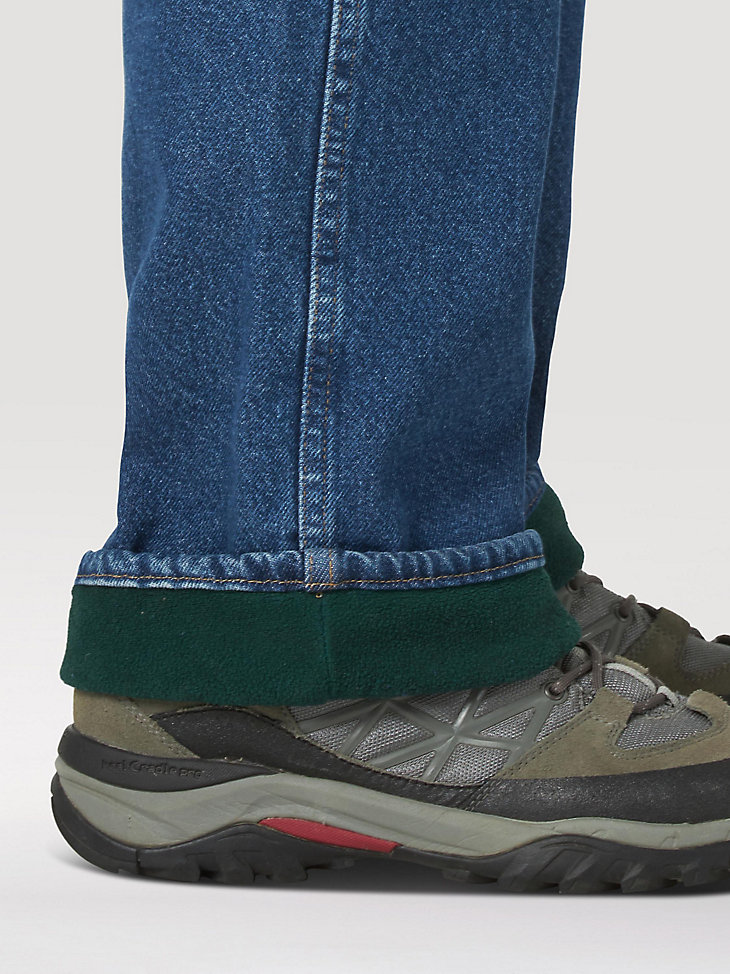Descubrir 73+ imagen lined wrangler jeans