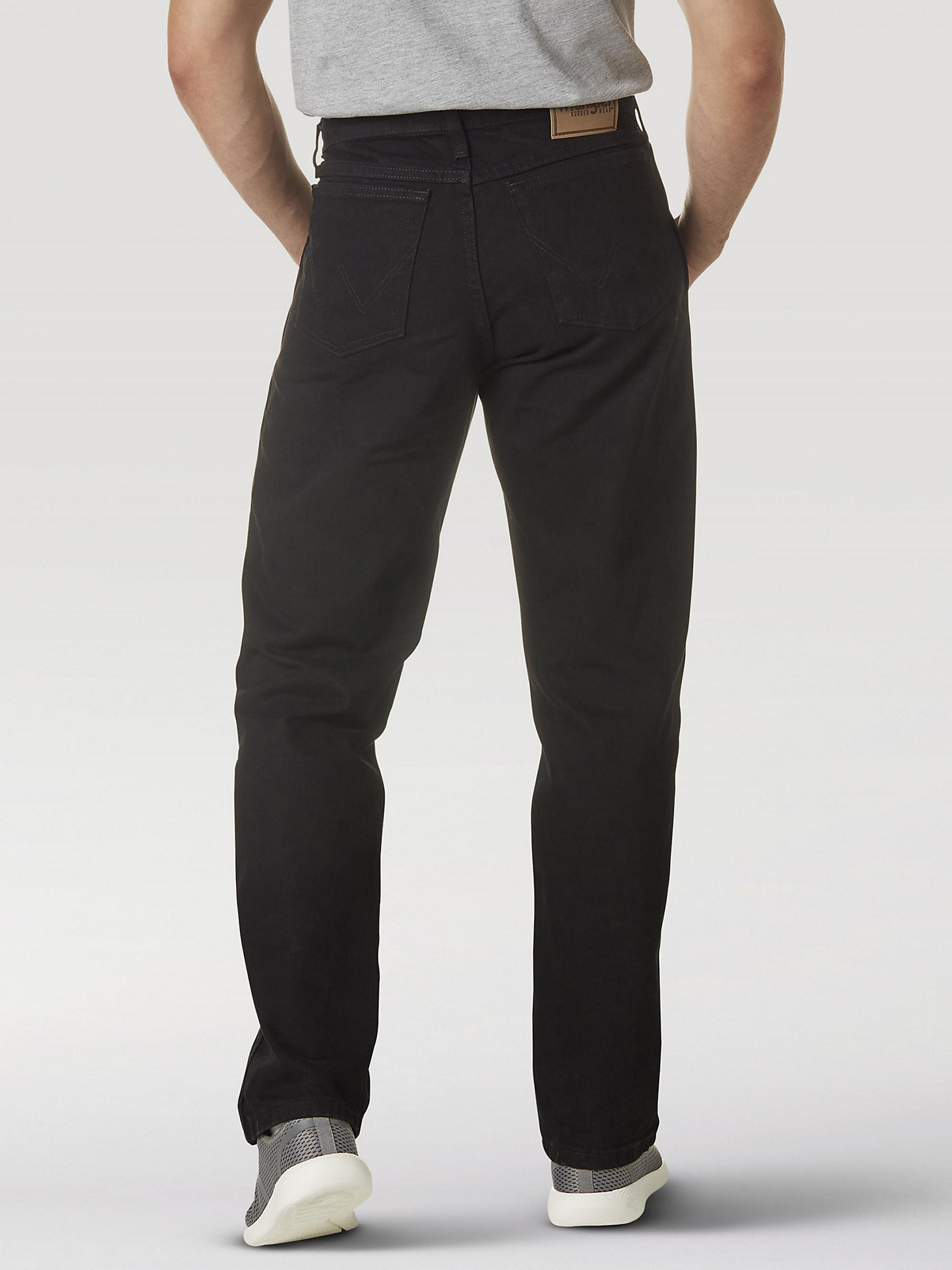 Wrangler Rugged Wear® Relaxed Fit Jean in Black alternative view 3