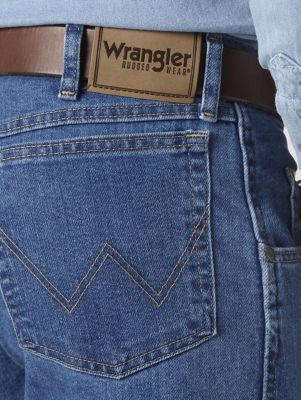 Wrangler Rugged Wear® Stretch Regular Fit Jean in Denim