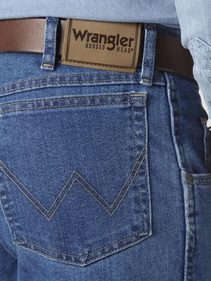 Wrangler Rugged Wear® Relaxed Stretch Flex Denim Jean Stonewashed 3367