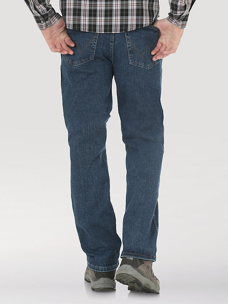 Wrangler Rugged Wear® Performance Series Relaxed Fit Jean in Medium Stone alternative view 2