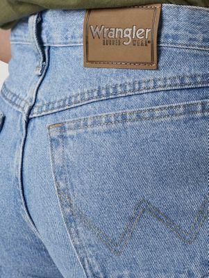 Mens Wrangler Rugged Relaxed Fit Denim Antique Indigo