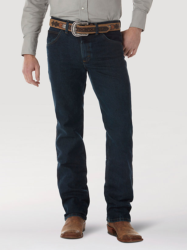 Premium Performance Advanced Comfort Cowboy Cut® Slim Fit Jean in Dark Tint