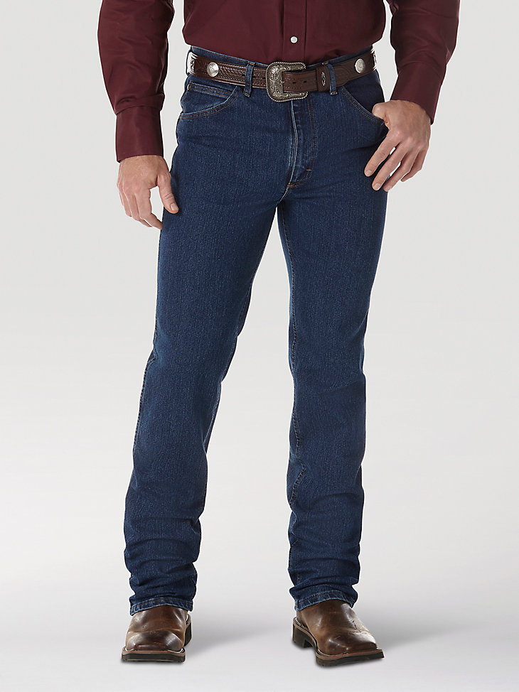 Premium Performance Advanced Comfort Cowboy Cut® Slim Fit Jean in MS Wash main view