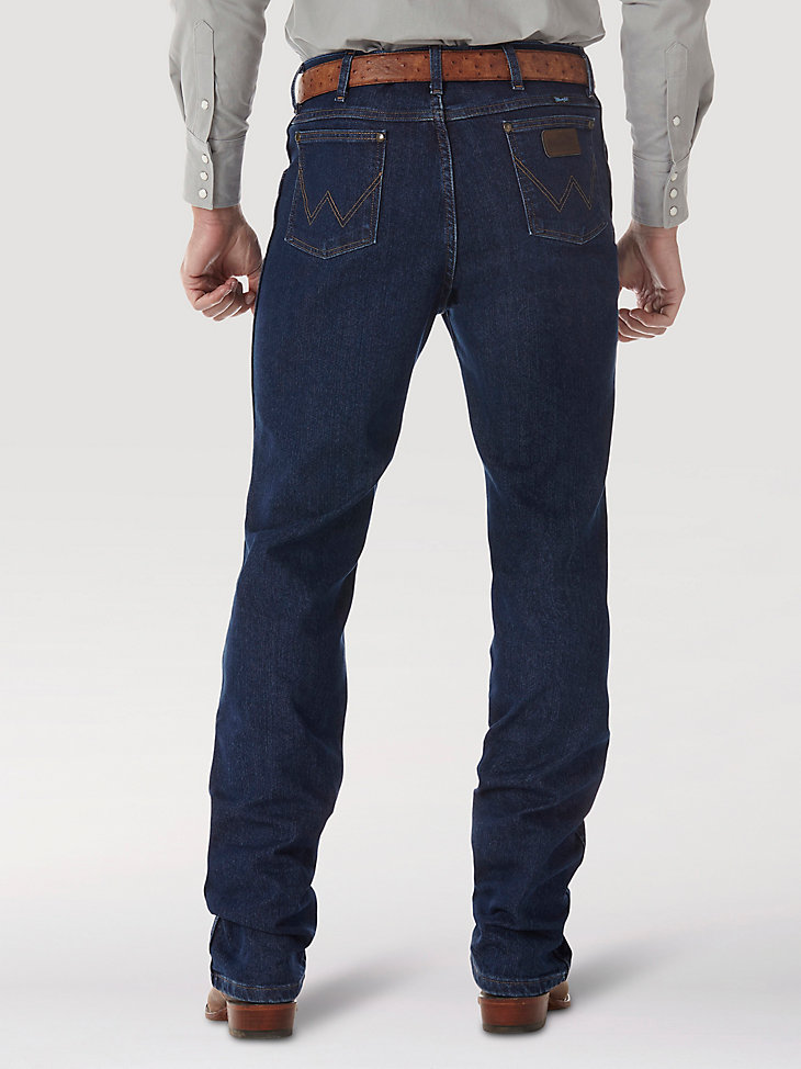 Premium Performance Cowboy Cut® Advanced Comfort Wicking Slim Fit Jean in Midnight Rinse alternative view 2