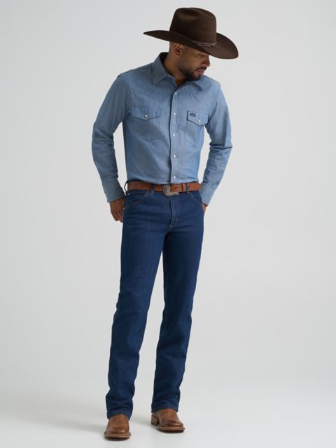 Мужские джинсы Wrangler Premium Performance Cowboy Cut® Advanced Comfort Wicking Slim Fit Jean