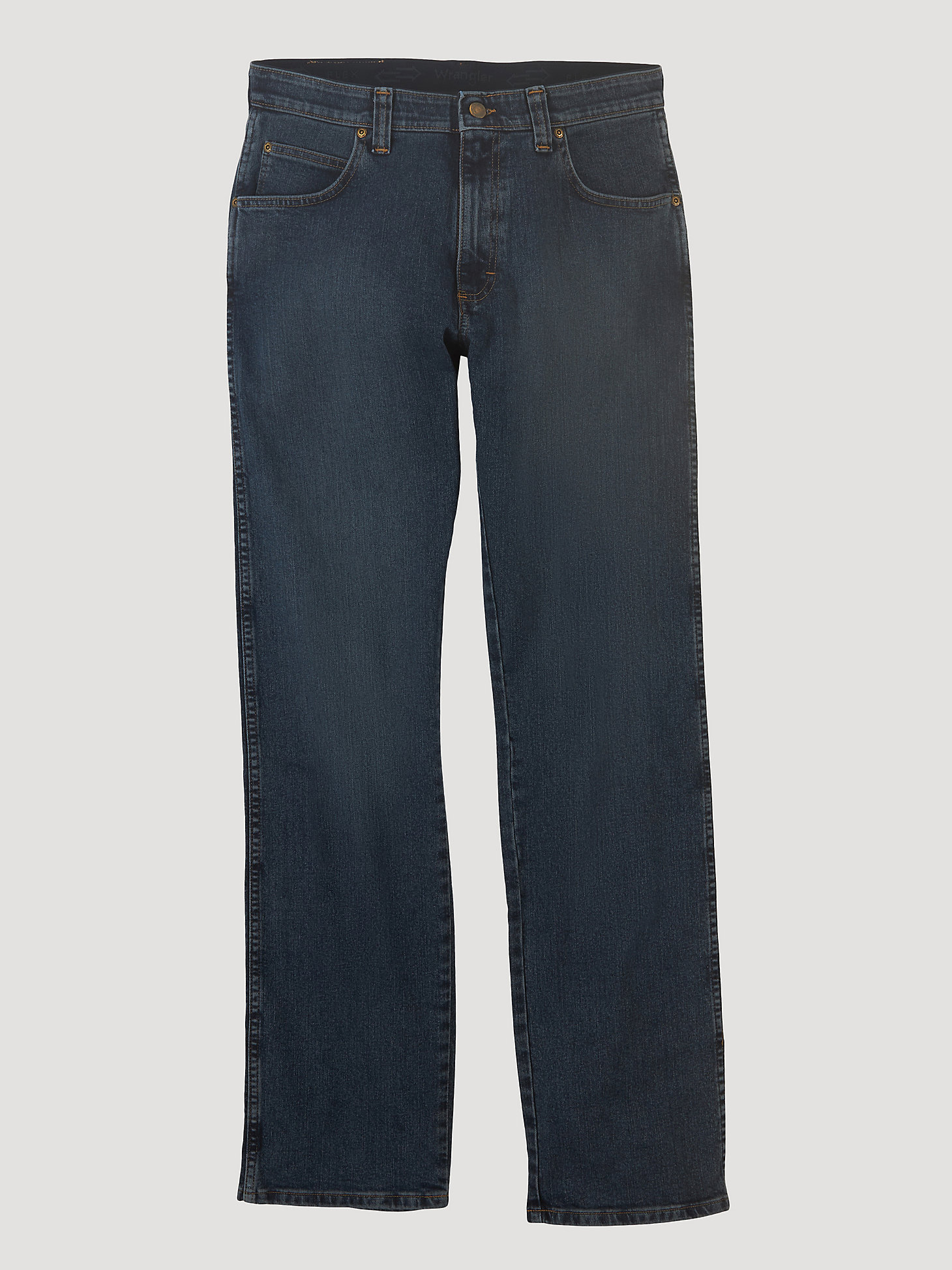 Wrangler Rugged Wear® Performance Series Regular Fit Jean in Mid Indigo alternative view 5