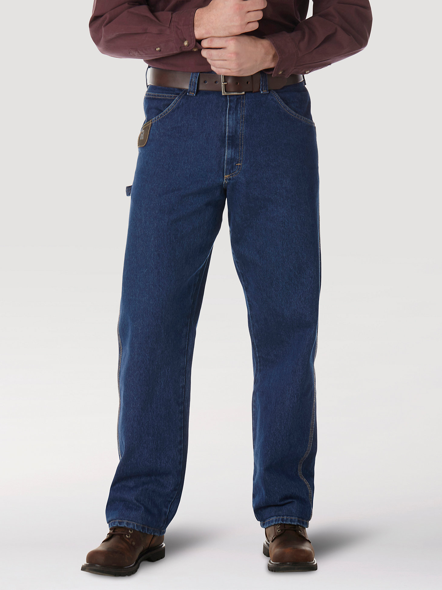 Wrangler® RIGGS Workwear® Work Horse Jean - Relaxed Fit in Antique Indigo main view