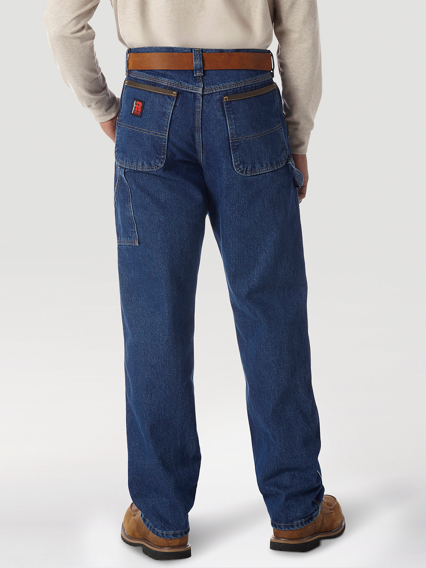 Mens RIGGS Canvas Ripstop Cargo Carpenter Pants Jeans size 36 x 32  Tan