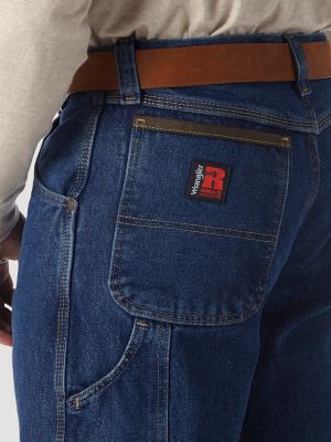 Wrangler Men's Riggs Workwear Antique Indigo Carpenter Jeans - 42x30