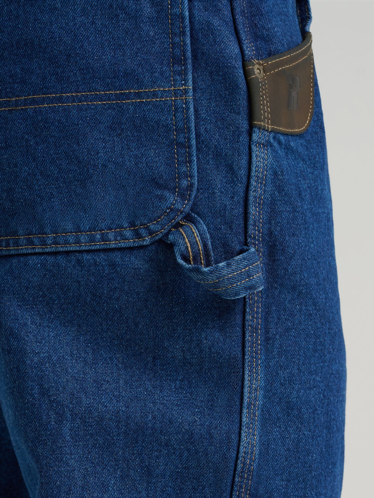 Мужские брюки Wrangler Riggs Workwear® Carpenter, цвет: Состаренный индиго — фото 8