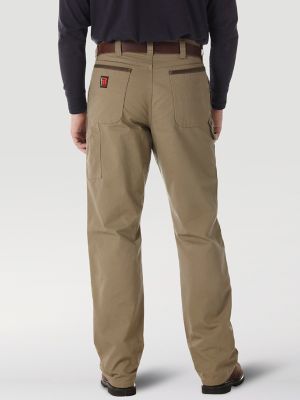 CARPENTER MEN'S BROWN WOVEN PANT