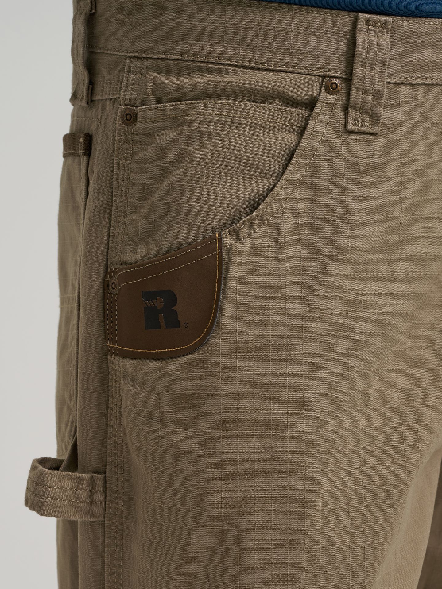 Мужские брюки Wrangler Riggs Workwear® Carpenter Pant, цвет: Коричневый — фото 5