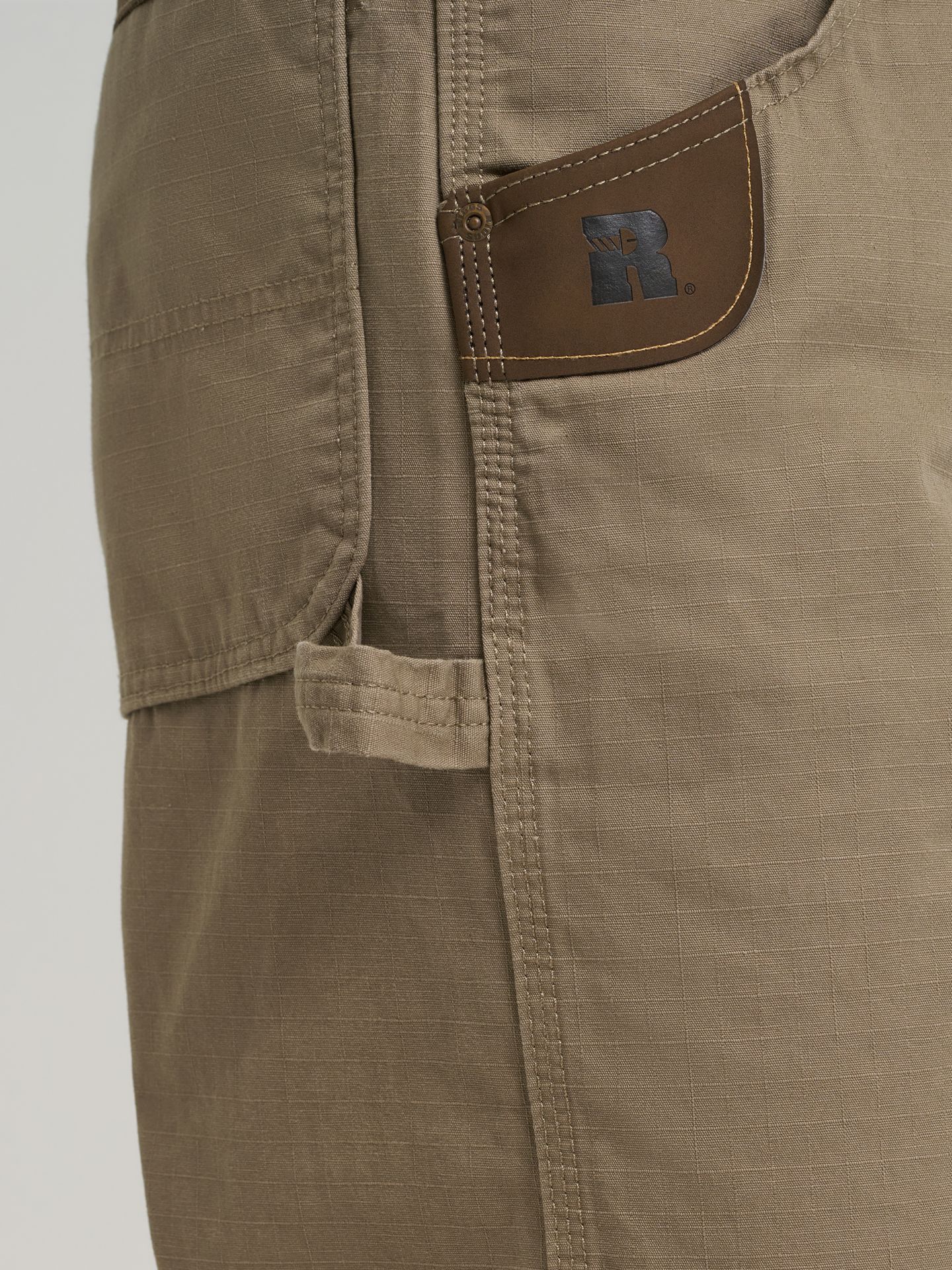 Мужские брюки Wrangler Riggs Workwear® Carpenter Pant, цвет: Коричневый — фото 6