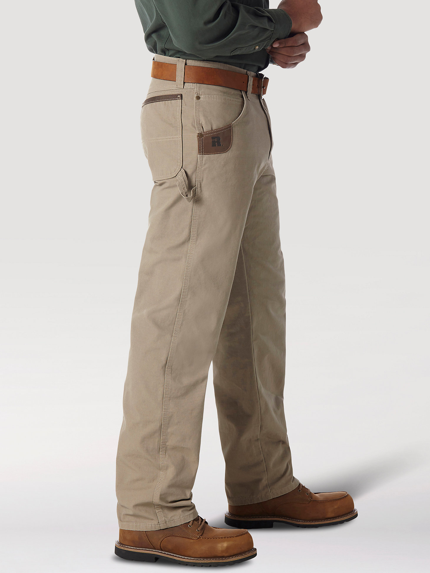 Wrangler® RIGGS Workwear® Carpenter Pant in Dark Khaki alternative view 1