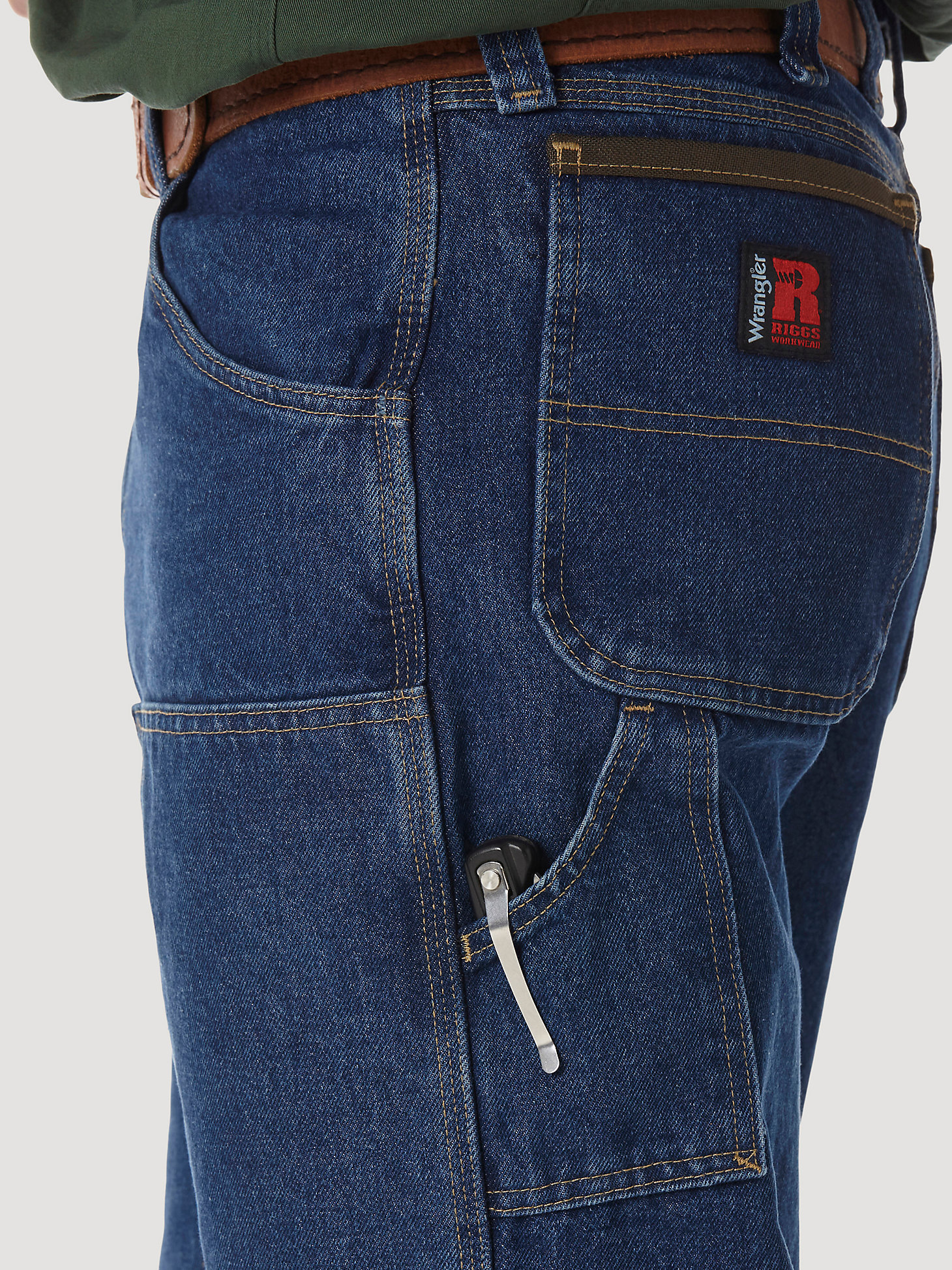 Wrangler® RIGGS Workwear® Utility Jean in Antique Indigo alternative view 6