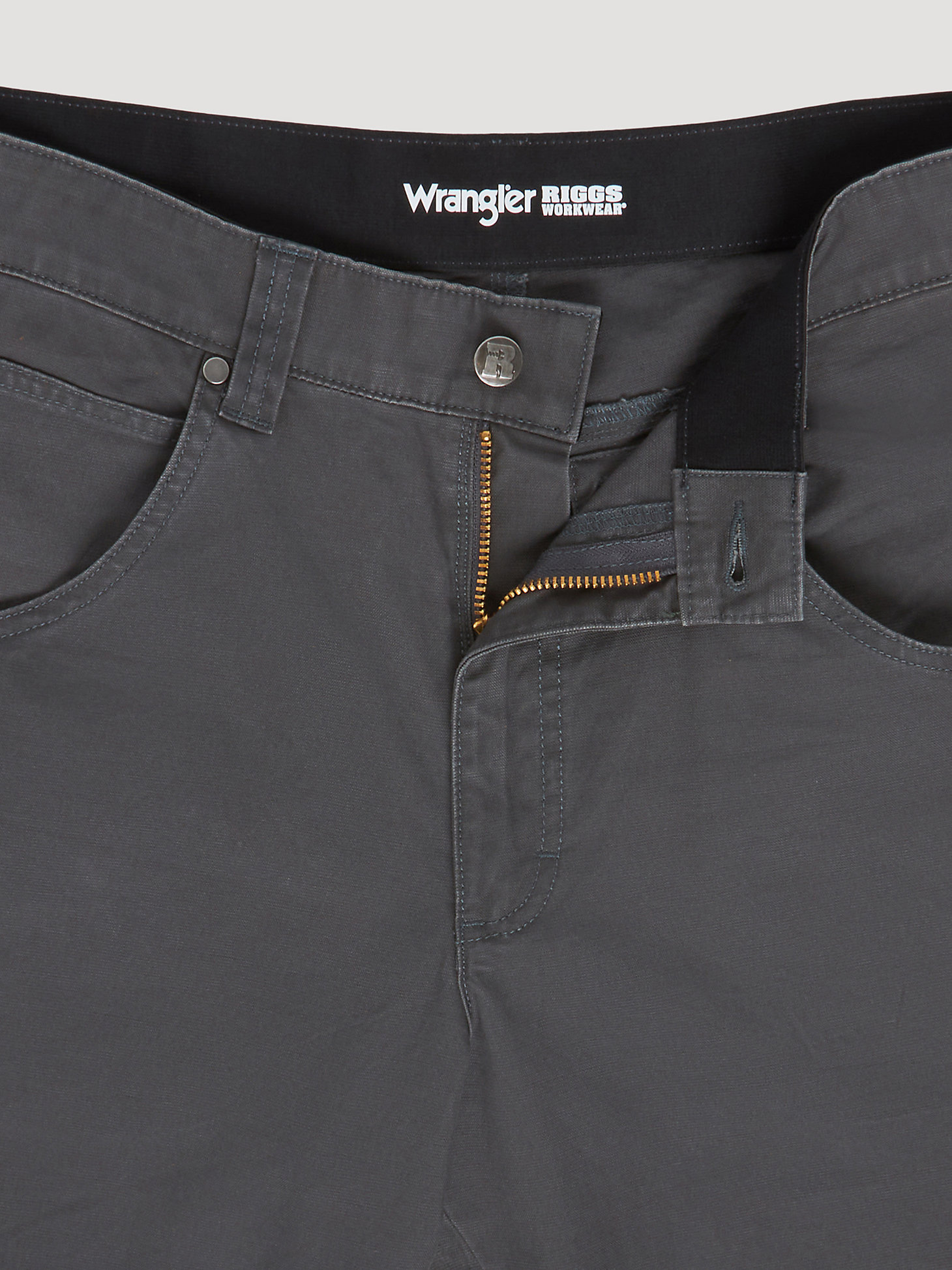 Wrangler® RIGGS WORKWEAR® Utility Work Pant in Pinstripe Grey alternative view 9