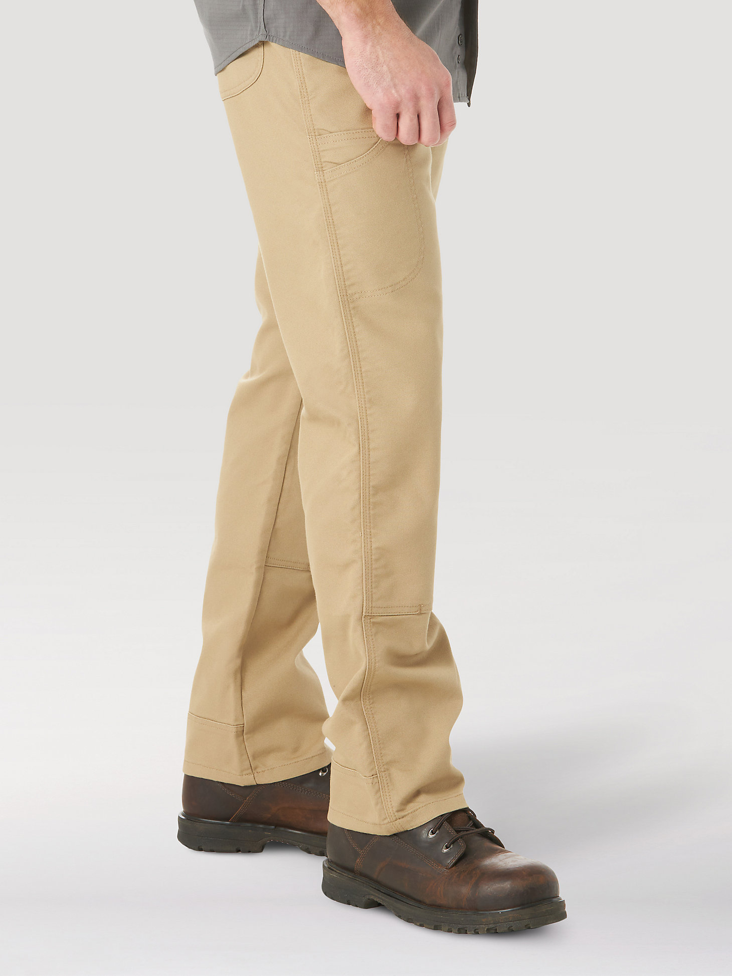 Wrangler® RIGGS Workwear® Straight Fit Work Pant in Golden Khaki alternative view 1