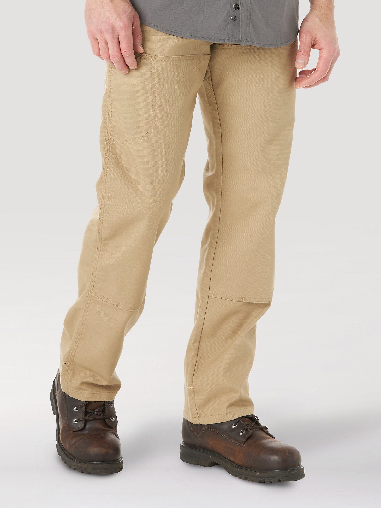 Wrangler® RIGGS Workwear® Straight Fit Work Pant in Golden Khaki main view
