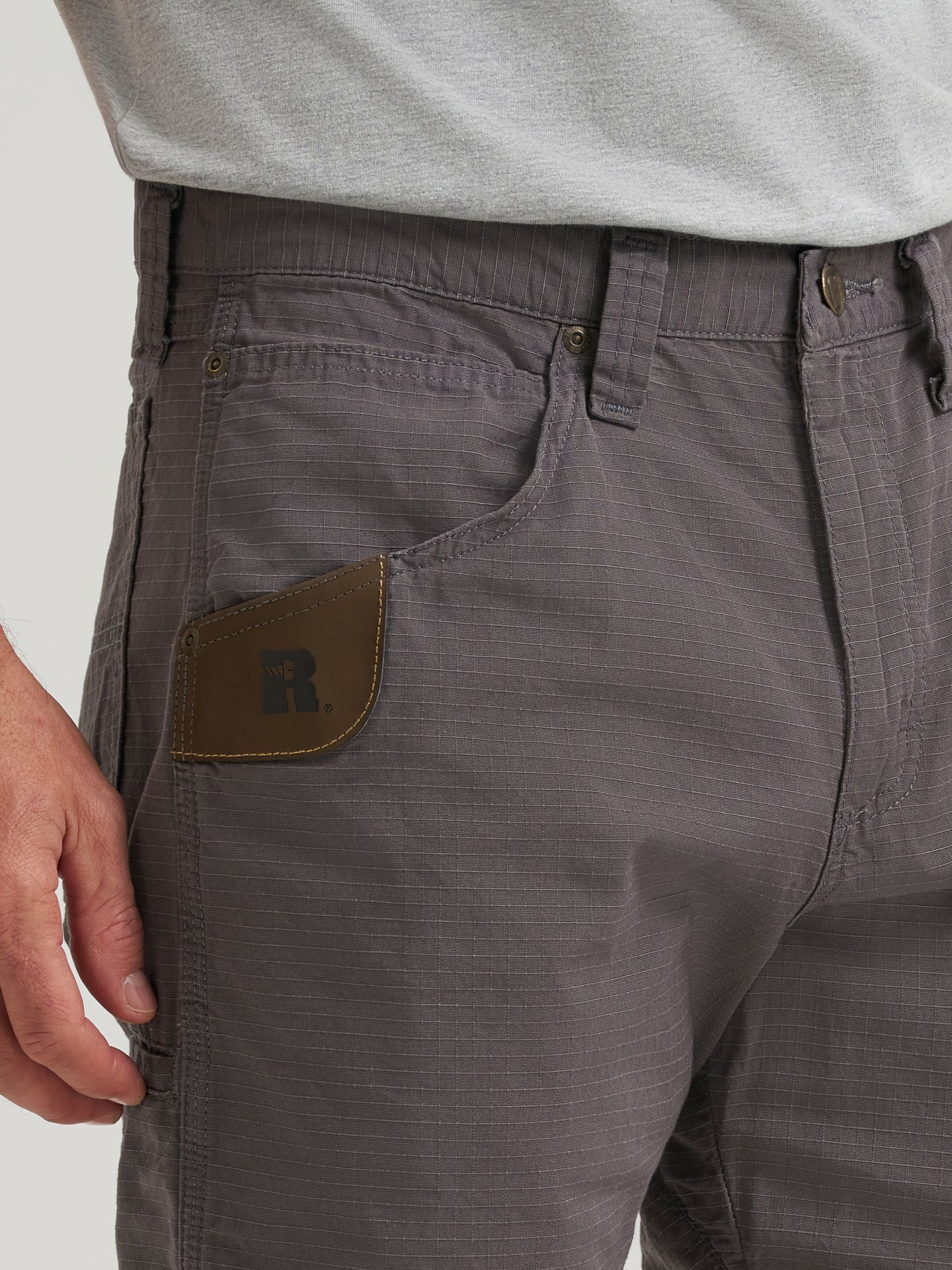 Мужские брюки Wrangler Riggs Workwear® Technician, цвет: Угольный — фото 6