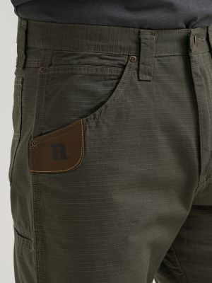 RRL 90's Dusty Wide Work Pants 29×34 Dickies Men's Work Pants, L/XL, Tan, 65% Polyester/35% Cotton