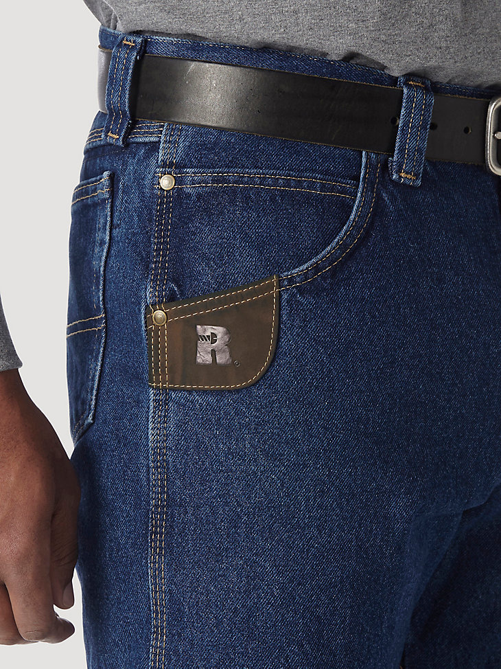 Wrangler® RIGGS Workwear® Five Pocket Jean in Antique Indigo alternative view 4