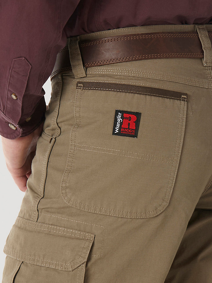 Wrangler Riggs Workwear Ripstop Ranger Cargo Pocket Pant Industrial Uniform 