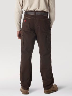 Wrangler® RIGGS Workwear® Ripstop Ranger Cargo Pant in Dark Brown