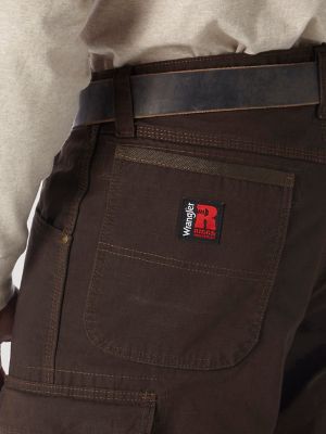 Wrangler® RIGGS Workwear® Ripstop Ranger Cargo Pant in Dark Brown