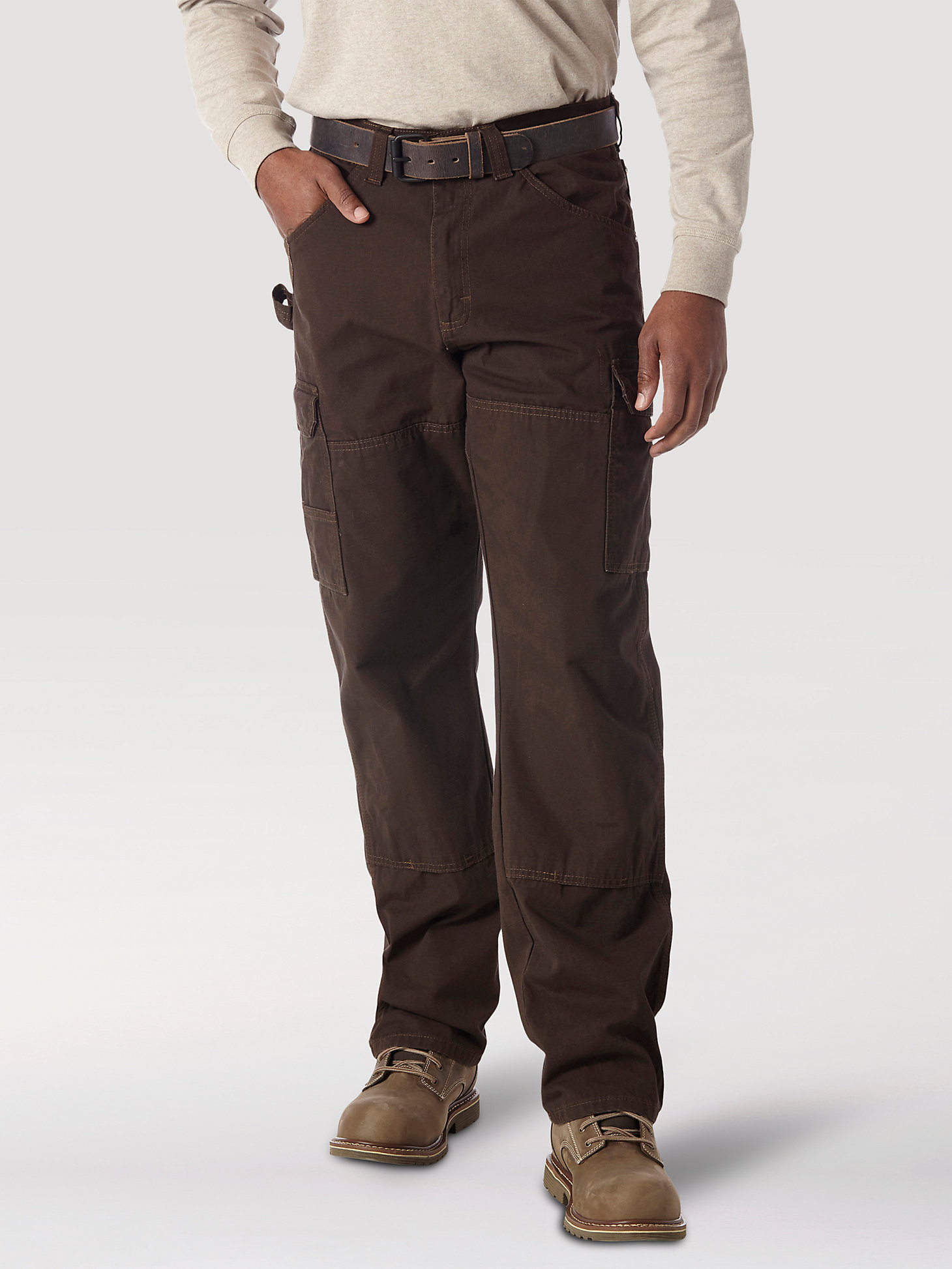 Wrangler® RIGGS Workwear® Ripstop Ranger Cargo Pant in Dark Brown main view