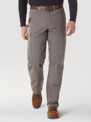 grey cargo work pants