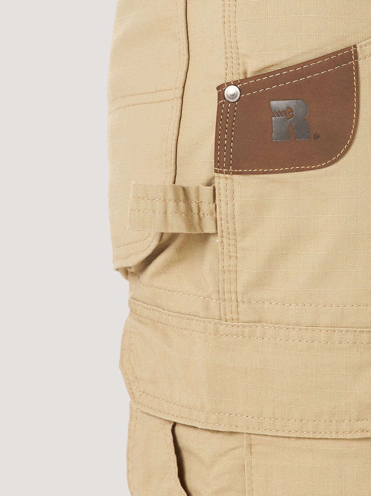 Wrangler® RIGGS Workwear® Comfort Flex Ripstop Ranger Cargo Pant in Golden Khaki alternative view 7