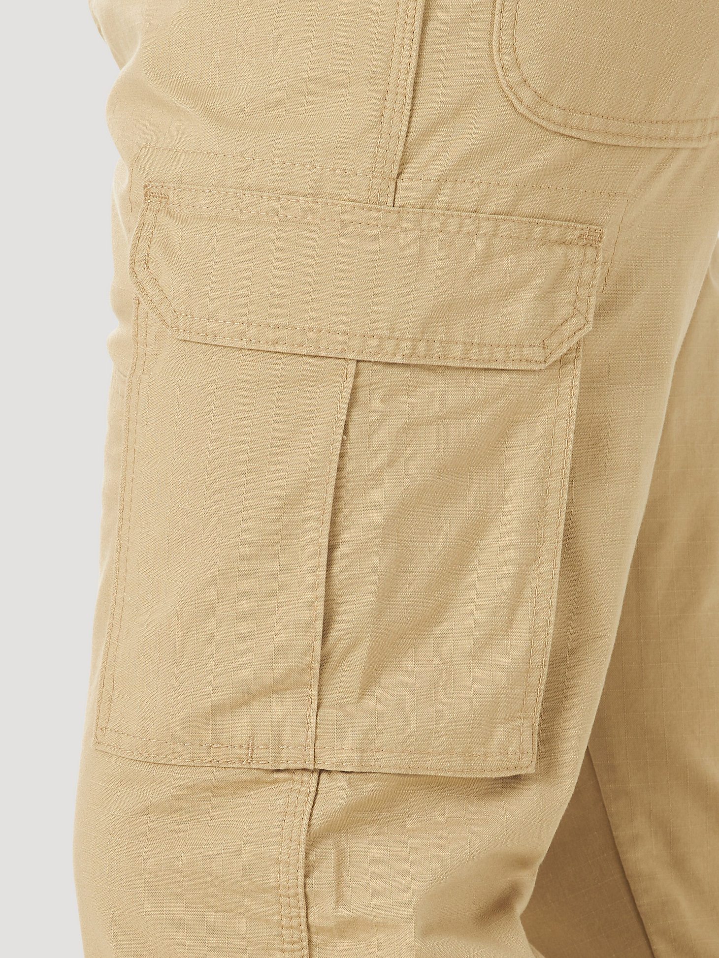 Wrangler® RIGGS Workwear® Comfort Flex Ripstop Ranger Cargo Pant in Golden Khaki alternative view 8