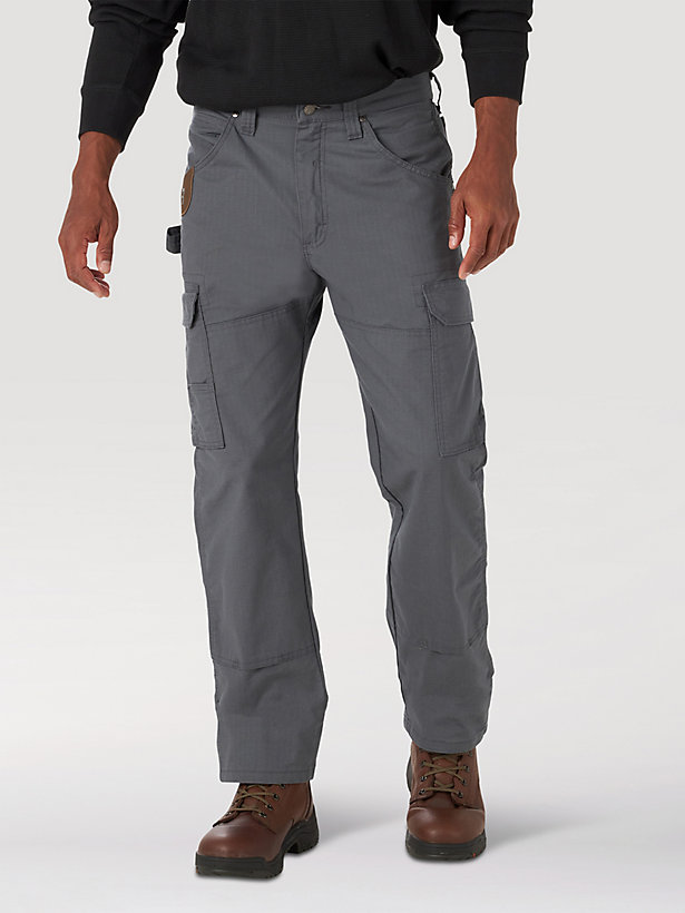 Wrangler® RIGGS Workwear® Comfort Flex Ripstop Ranger Cargo Pant in Graphite