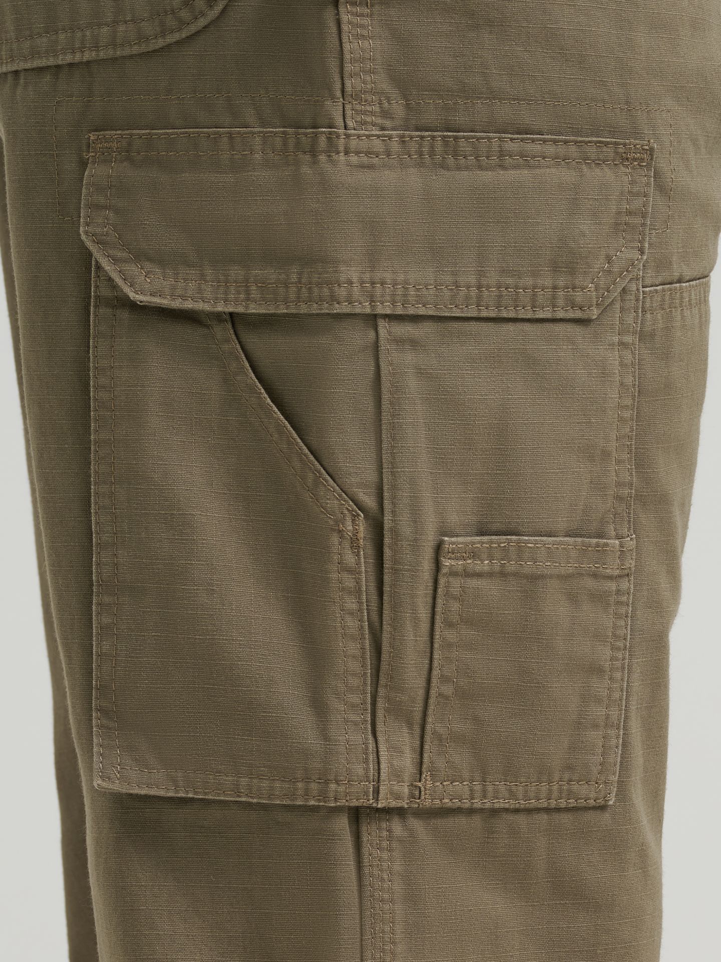 Мужские брюки Wrangler Riggs Workwear® Lined Ripstop Ranger Pant, цвет: Коричневый — фото 11