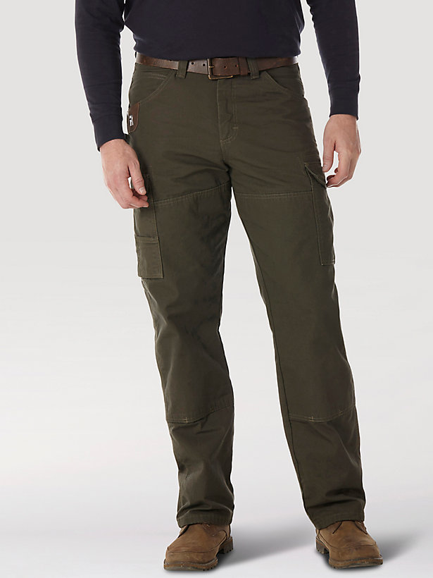 Wrangler RIGGS WORKWEAR® Lined Ripstop Ranger Pant in Loden
