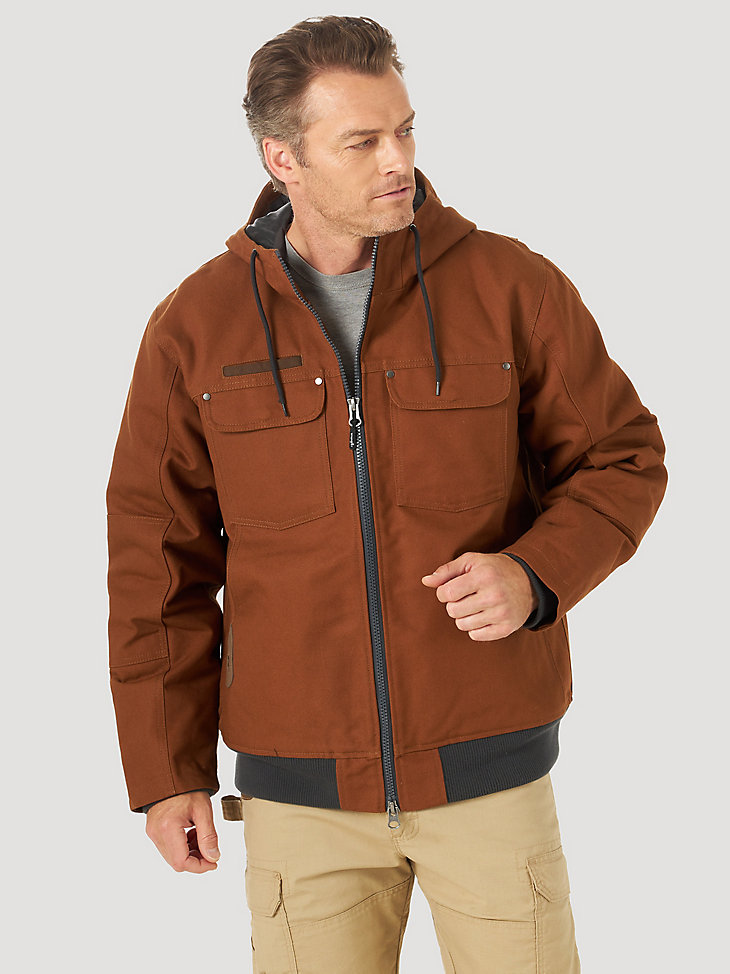 Wrangler® RIGGS Workwear® Tough Layers Insulated Canvas Work Jacket in Toffee main view