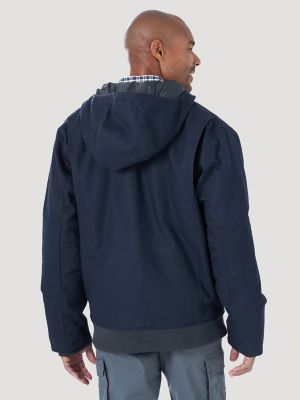 Wrangler® RIGGS Workwear® Tough Layers Insulated Canvas Work Jacket in Dark  Navy