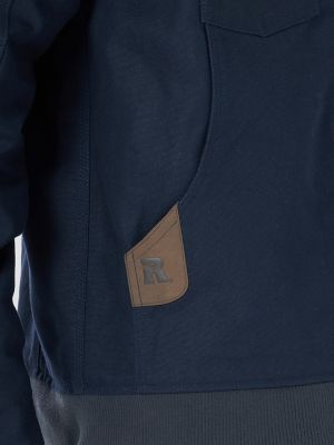 Wrangler® RIGGS Workwear® Tough Layers Full Zip Work Hoodie in Caviar