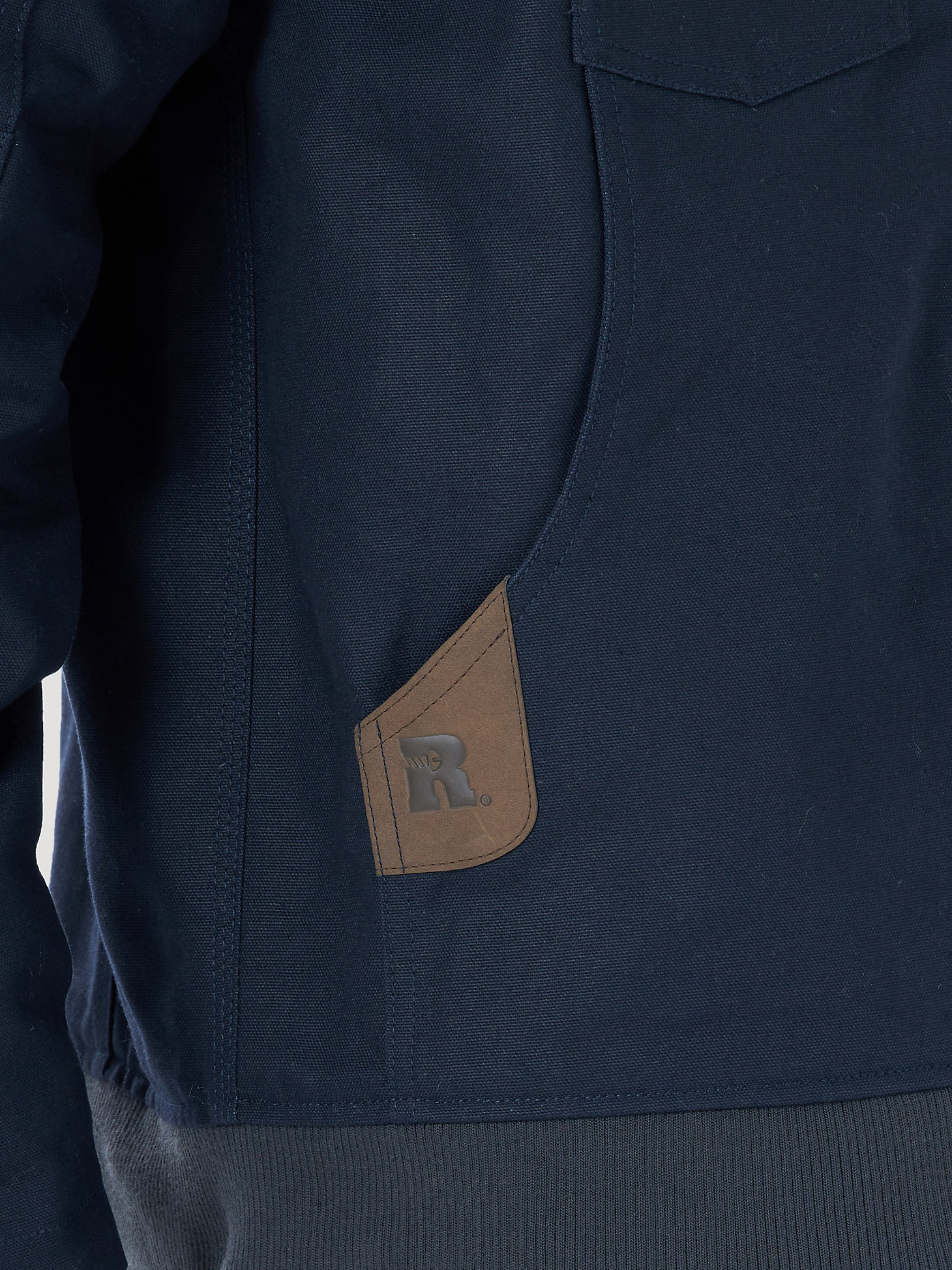 Wrangler® RIGGS Workwear® Tough Layers Insulated Canvas Work Jacket in Dark Navy alternative view 2