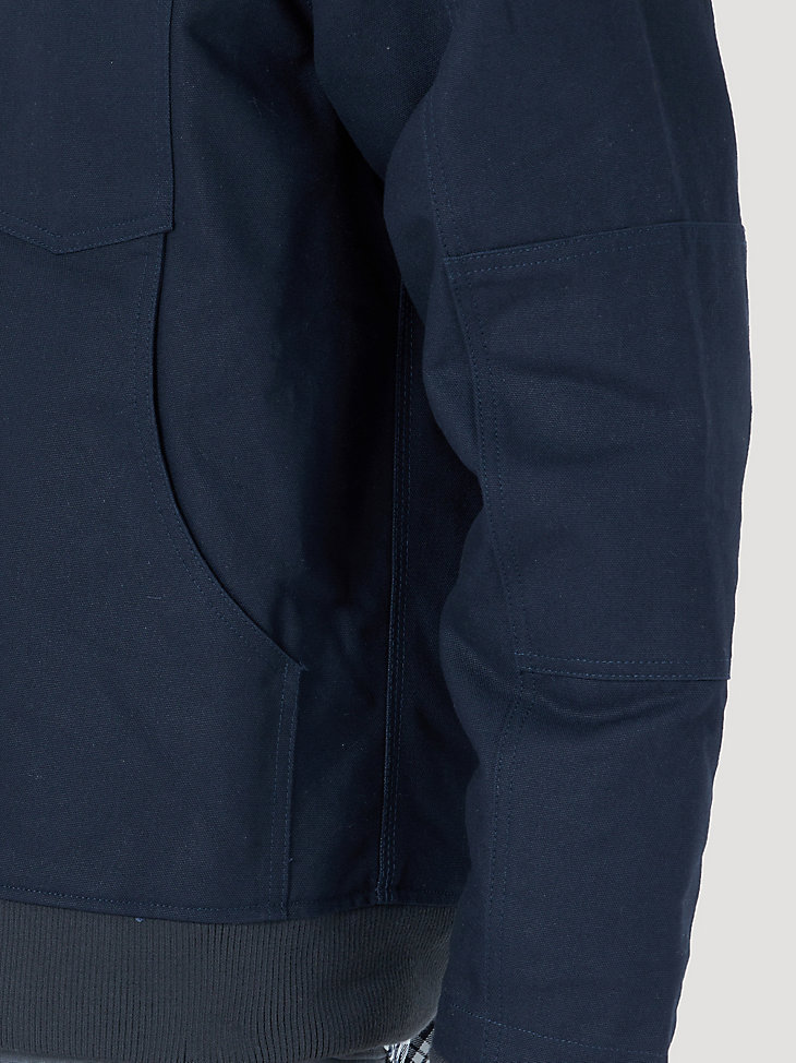 Wrangler® RIGGS Workwear® Tough Layers Insulated Canvas Work Jacket in Dark Navy alternative view 4
