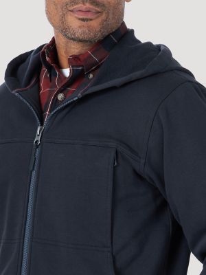 Wrangler Riggs Workwear Men's Tough Layers Full Zip Work Hoodie