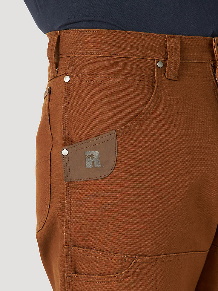 Wrangler® RIGGS Workwear® Mason Relaxed Fit Canvas Pant in Toffee Brown alternative view 5