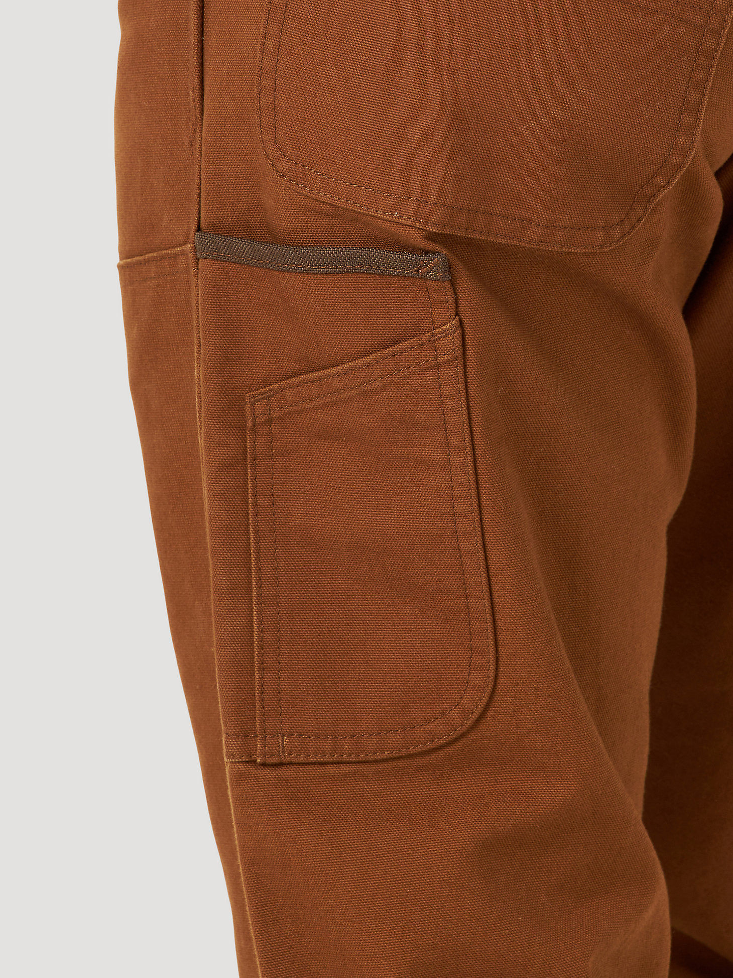 Wrangler® RIGGS Workwear® Mason Relaxed Fit Canvas Pant in Toffee Brown alternative view 6