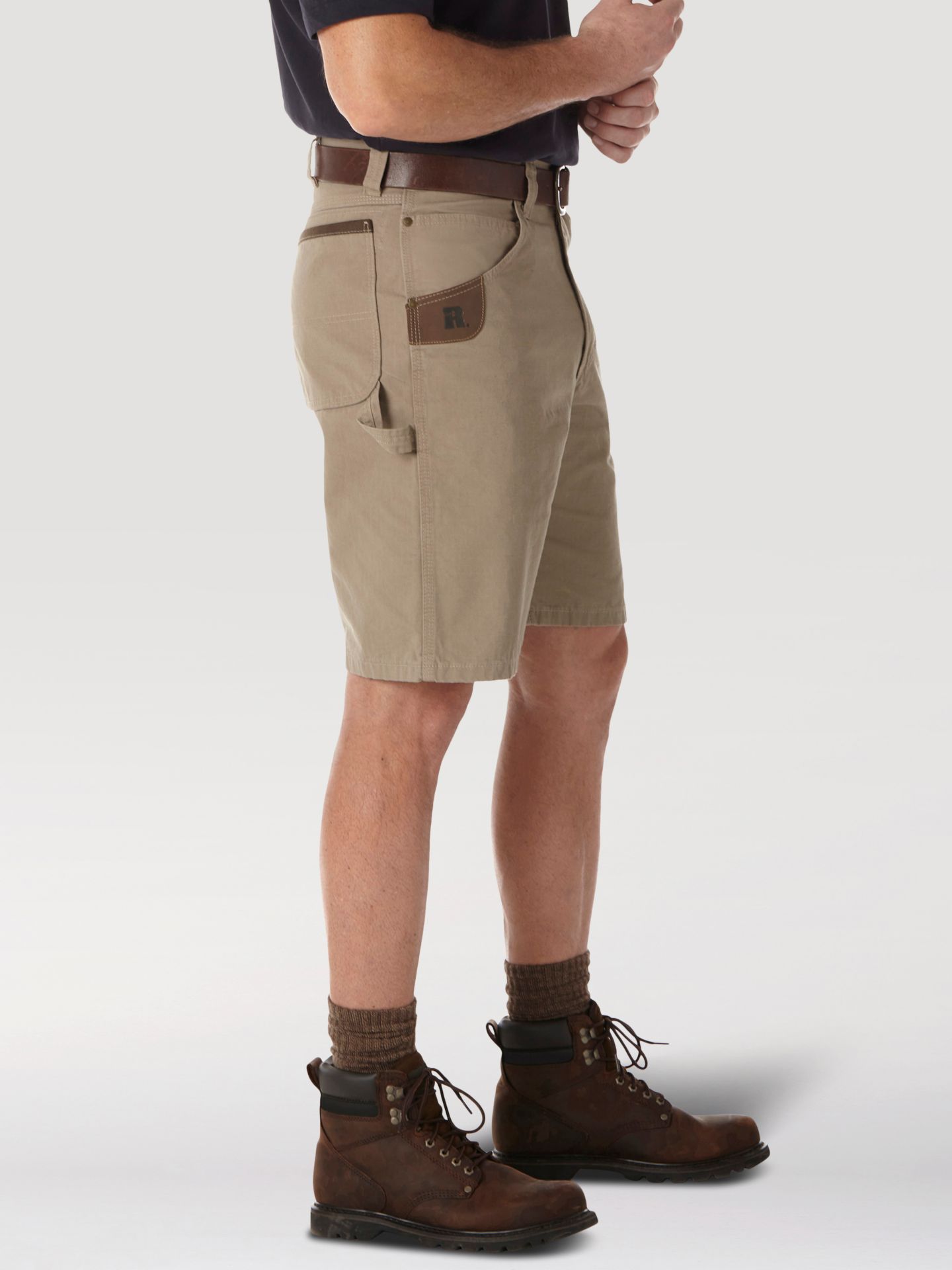Шорты Wrangler Riggs Workwear® Carpenter Short, цвет: Тёмный хаки — фото 2