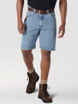 wrangler men's carpenter jean shorts