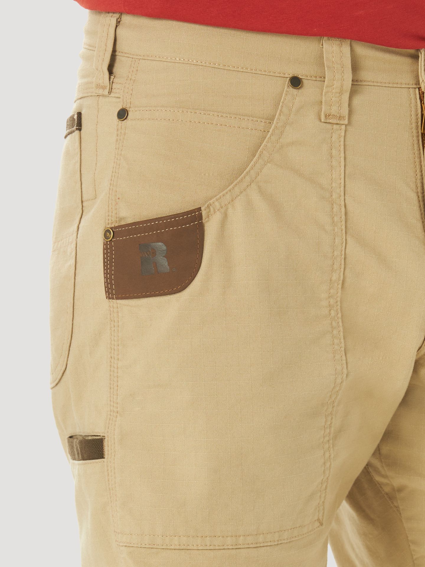 Мужские шорты Wrangler Riggs Workwear® Regular Fit Work Short, цвет: Золотой хаки — фото 6
